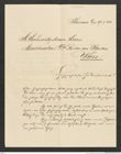 Nachlass Franz Steindachner, Brief von Albert Grubauer an Herrn Plason (29.05.1904), Inv.Nr. 181.03, Seite 1